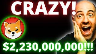 SHIBA INU WOW! $2.23 BILLION GONE!! THAT WAS INSANE!