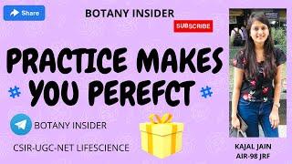 Practice Makes You Perfect || Botany Insider | Surprise   ||