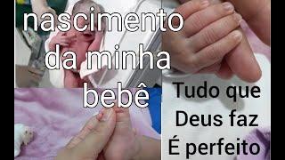 minha bebê nasceu