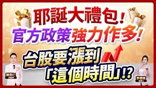 (CC字幕)【耶誕大禮包！官方政策強力作多！台股要漲到「這個時間」!?】2024.12.25 台股盤後