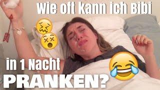 Wie oft kann ich BIBI in 1 Nacht PRANKEN ? :D | Julienco