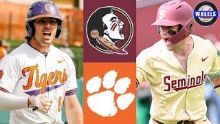 #12 Florida State v #4 Clemson (MUST WATCH, INCREDIBLE!) | Game 3 | 2024 College Baseball Highlights