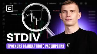 STDIV: Стандартное отклонение и его проекция