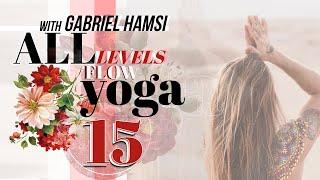 15 MINUTES Power Yoga Flow for all Levels - 15 | Gabriel Hamsi Patreon