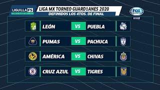 ¡Definida la Liguilla del Guard1anes 2020! ¡Con Clásico Nacional incluido!