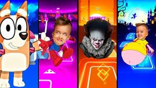 Bluey Bingo dog  Vlad and Niki Family Pennywise Vlad and Niki Who Is Best? Tell We? 