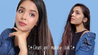 clean girl makeup look 