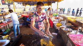 Street Food in Sri Lanka - ULTIMATE FOOD TOUR - Egg Hoppers + Kottu Roti in Colombo, Sri Lanka!