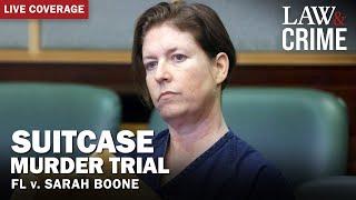 LIVE: Suitcase Murder Trial — FL v. Sarah Boone — Motions Hearing