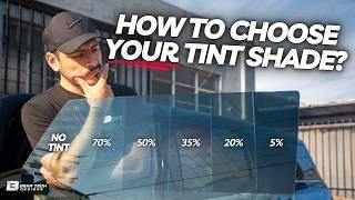 Choosing the BEST Window Tint For YOU | Comparing Different Tint Shades