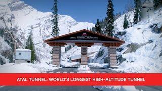 Atal Tunnel: World's longest high-altitude tunnel