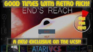 Atari VCS - End's Reach! - Fun For Five! Good Times With Retro Rich Ep. 348