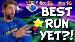 My BEST Super Mario 64 Speedrun EVER