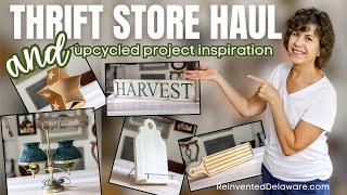 Upcycled and Repurposed Thrifted Finds ~ Thrift Shopping Haul