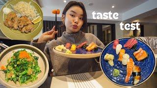 Taste test vlog | Дуртай газартаа дуртай хоолнуудаа идлээ | Sakura restaurant