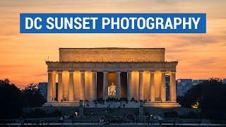 Washington DC Sunset Photography w/ @adam_brockett