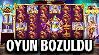  SLOT OYUNLARI GATES OF OLYMPUS 1000 MAX BET SPIN ÇEVİRİYORUM!! 2500 TL