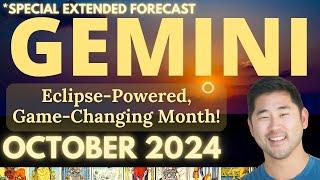 Gemini October 2024 -THIS IS EPIC! Your Big Break Has Arrived! Tarot Horoscope