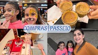 COMPRAS QUE PRECISAVA | PASSEIO DE MENINAS | ALMOÇAMOS FORA | ELAS AMARAM