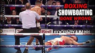 When Showboating Goes Wrong I Boxing Instant Karma !