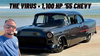 The Virus • Twin Turbo 1955 Chevy Interview & Ride Along