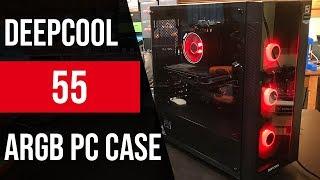 Deepcool Matrexx 55 Add-RGB PC Case Unboxing & Review | Addressable RGB Gaming Computer Case