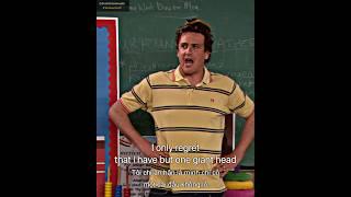 I ONLY REGRET THAT I HAVE BUT ONE GIANT HEAD FOR MY COUNTRY  #howimetyourmother #marshalleriksen