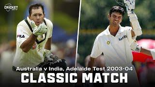 Ponting, Dravid go large in Adelaide run-fest | Border-Gavaskar Trophy Classic