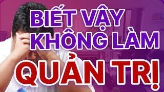 Tận dụng được gì từ kiến thức Lập trình để đi Quản trị công ty, làm ăn kinh doanh?!