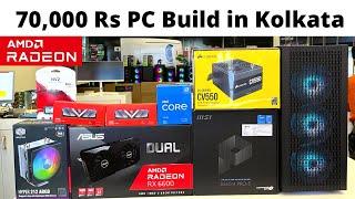 70,000 Rs RX 6600 Budget Gaming PC Build in Kolkata | Clarion Computers