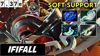 Ififall Timbersaw Soft Support - Dota 2 Patch 7.37e Pro Pub Gameplay