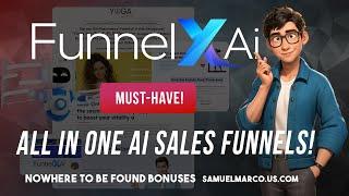 FunnelX AI Review: AI Sales Funnel Builder!  Funnel X AI Review  FunnelX Review + DEMO + OTO