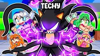 Becoming DARK SONIC Boss To Troll MY CRAZY FAN GIRLS In Strongest Battlegrounds..