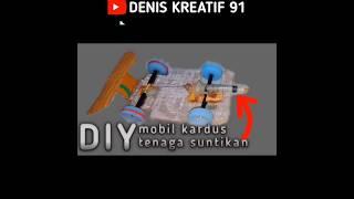 mobil unik tenaga suntikan ide kreasi unik #diykreatif #mobilmobilan #mobilbalap#diytoys