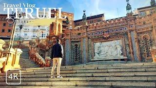 4K | Teruel, Spain: A city of Legends, Romance & Medieval architecture, Day Trip, Travel Vlog