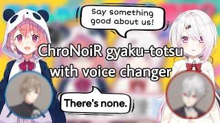 chronoir gyaku-totsu with voice changer | Nijisanji eng subs