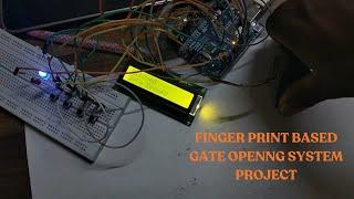 How to make Fingerprint Locker with Arduino | Arduino Project | NR TECH LEARNING HUB | #arduino