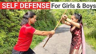 Self Defense For Girls & Boys | Martial Arts | Rana TheViper