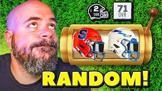 RANDOM REGS VS A TRASH TALKER!! COLLEGE FOOTBALL 25 GAMEPLAY