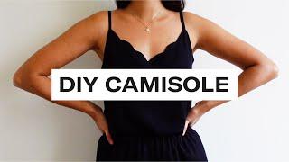 FREE Cami Sewing Pattern | DIY Etty Camisole Top Tutorial (easy for beginners)