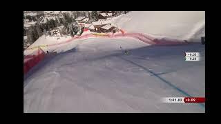 Bryce Bennett Val Gardena downhill 14.12.2023 victory