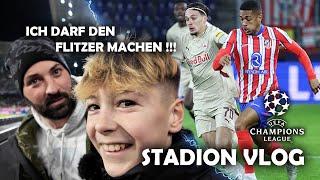 Mein Vater erlaubt mir in der Champions League einen Flitzer zu machen ! #stadionvlog