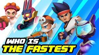 Top Fastest Heroes in Heroes Strike