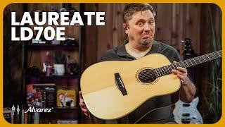 Hands on the new Alvarez Laureate LD70E Acoustic-Electric Guitar