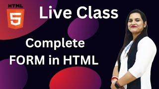 FORM in HTML Complete in one video || Web Designing and Publishing Tools || O'level M2-R5.1 #zedking