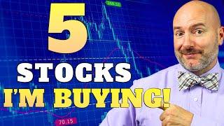 5 Stocks I’m Buying Right Now in November 2024