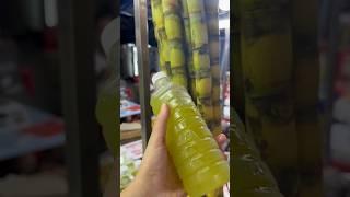 $1.2 Sugarcane Juice on the streets of Kuala Lumpur, Malaysia 