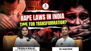 Rape Laws in India: Marital Rape, Men's Rights & Legal Realities | Adv. Trishla Malik | WTR