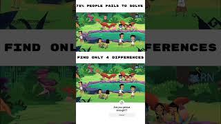 Find only 4 Differences. Are you genius?? #viralshorts #shorts #viral