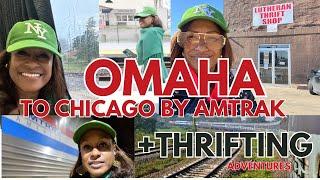 Omaha Thrift Shopping Adventure: Riding Amtrak Back To Chicago